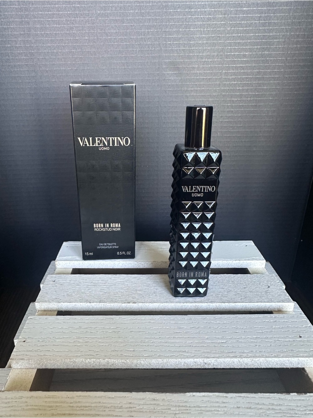 Valentino Uomo Born In Roma Rockstud Noir - Black 15 ml spray perfume